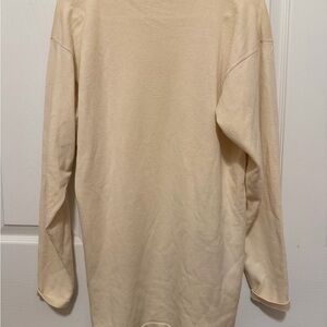 TSE Womens Long Sleeve Cream Sweater